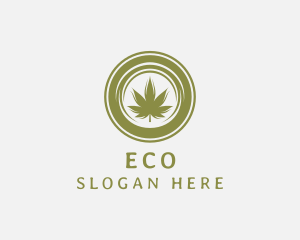 Herbal - Marijuana Leaf Dispensary logo design