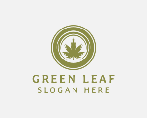 Dispensary - Marijuana Leaf Dispensary logo design