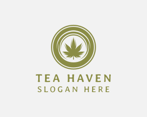 Marijuana Leaf Dispensary logo design