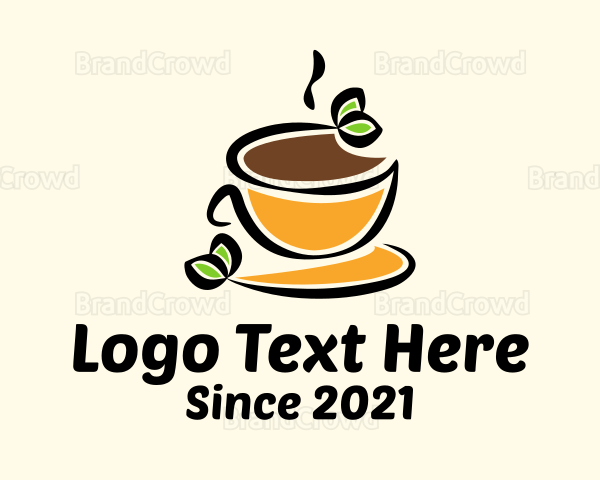 Coffee Espresso Outline Logo