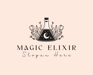 Mystical Magic Potion logo design