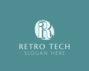 Retro Luxury Studio logo design