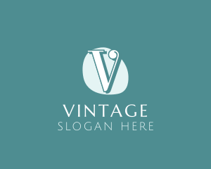 Vintage Luxury Studio logo design