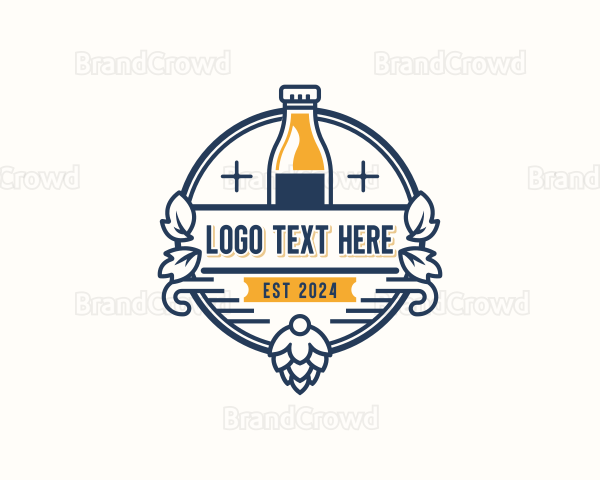 Brewery Beer Liquor Logo