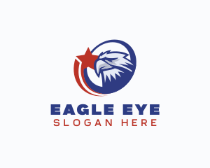 American Patriotic Eagle  logo design