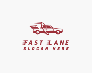 Fast Car Transportation logo design