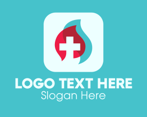 Drugstore - Modern Hospital App logo design
