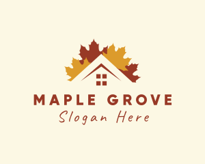 Maple - Maple Leaf House logo design