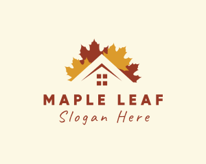 Maple Leaf House logo design