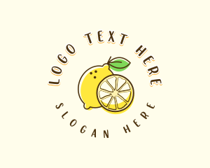 Fresh - Fresh Citrus Lemon logo design