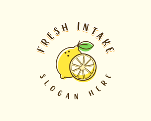 Fresh Citrus Lemon logo design