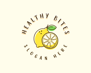 Fresh Citrus Lemon logo design