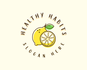 Fresh Citrus Lemon logo design