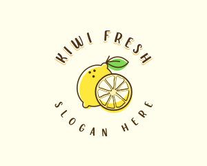 Fresh Citrus Lemon logo design