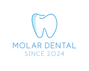 Molar - Tooth Dental Clinic logo design