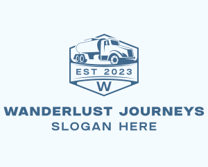 Roadie - Fuel Truck Transportation logo design