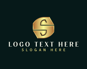 Expensive - Deluxe Luxury Letter S logo design