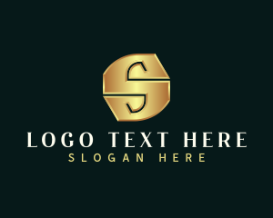 Fashion - Deluxe Luxury Letter S logo design