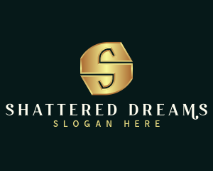 Deluxe Luxury Letter S logo design