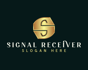 Deluxe Luxury Letter S logo design