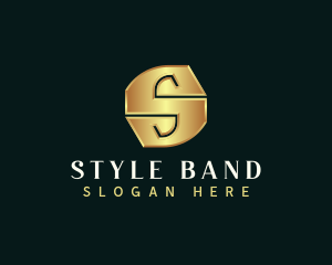 Deluxe Luxury Letter S logo design