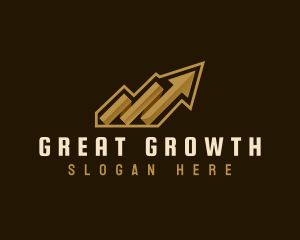 Arrow Graph Trading logo design