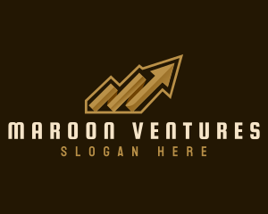 Arrow Graph Trading logo design