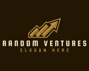 Arrow Graph Trading logo design