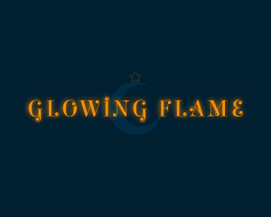 Evening Cosmos Glow logo design