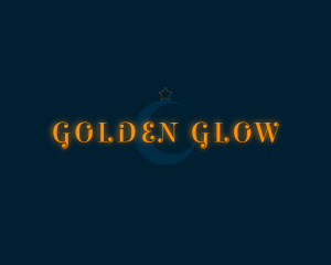 Evening Cosmos Glow logo design