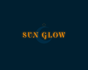 Evening Cosmos Glow logo design