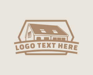 Home Roof Renovation Logo