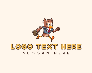 Professional - Owl Job Employee logo design