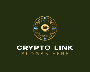 Crypto Currency Coin logo design