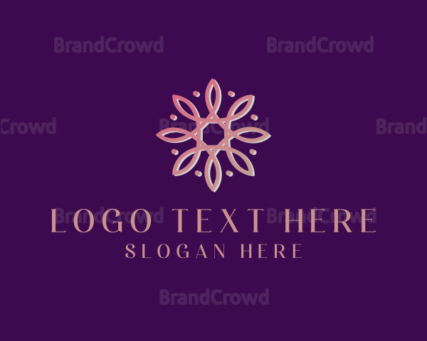 Feminine Flower Boutique Logo