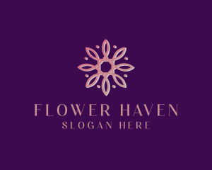 Feminine Flower Boutique logo design