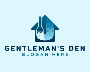 Home Paint Remodeling logo design