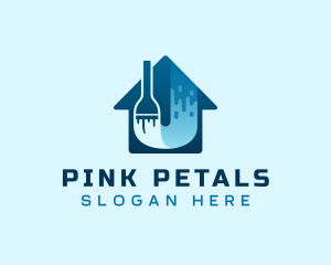 Home Paint Remodeling logo design