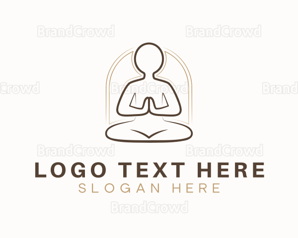 Yoga Meditate Relaxation Logo