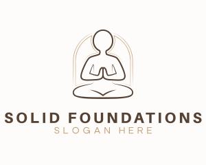 Yoga Meditate Relaxation Logo