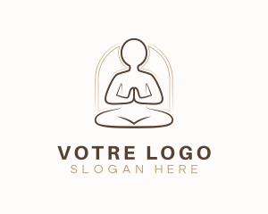 Yoga Meditate Relaxation Logo