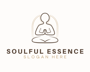 Spirituality - Yoga Meditate Relaxation logo design