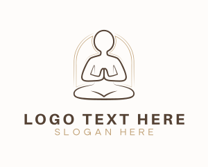 Yoga Meditate Relaxation Logo