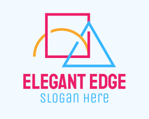 Class - Colorful Geometric Shapes logo design