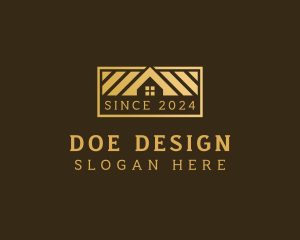 Roofing Interior Design logo design