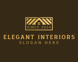 Roofing Interior Design logo design