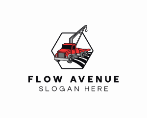 Automotive Tow Truck logo design