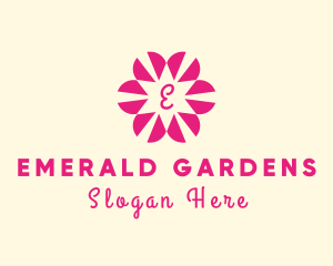 Flower Frame Garden Florist logo design