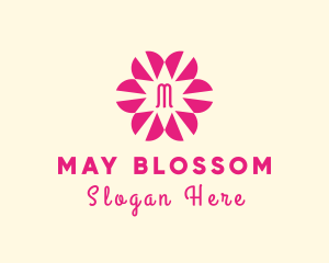 Flower Frame Garden Florist logo design