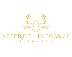 Floral Elegant Garden logo design